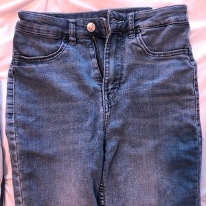 H&M stretch high wait skinny jeans size 2